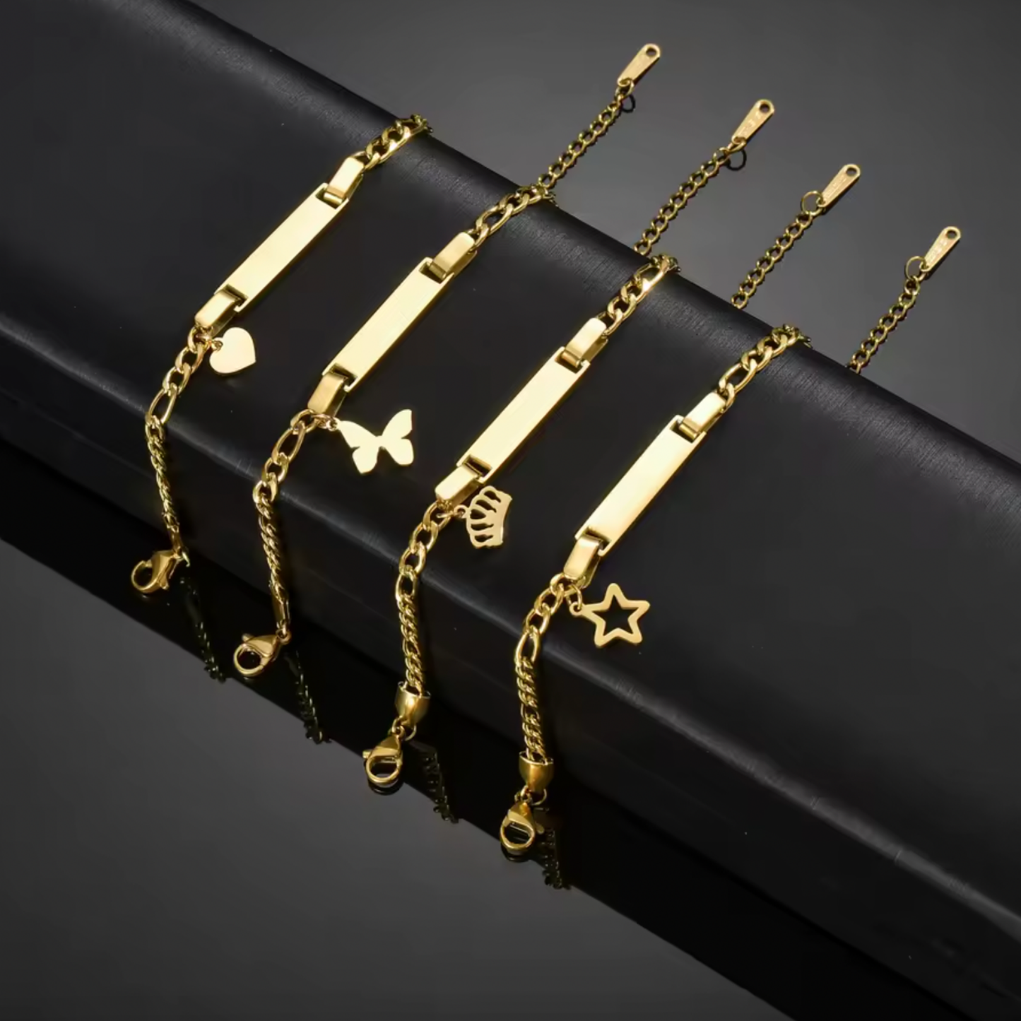Pulsera Kids Gold Heart| PREVENTA
