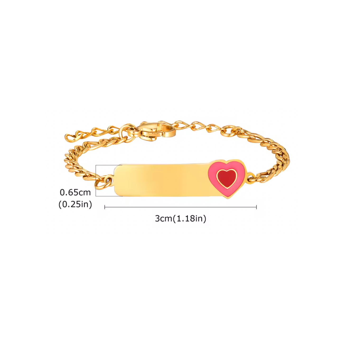 Pulsera Kids Corazón Redrose | PREVENTA