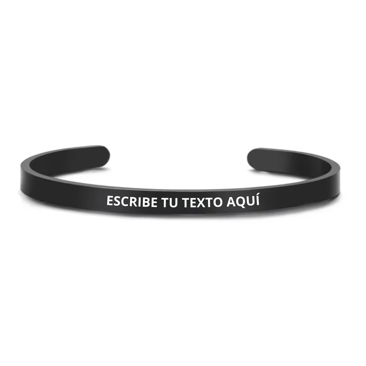 Esclava Negra Personalizada 4mm