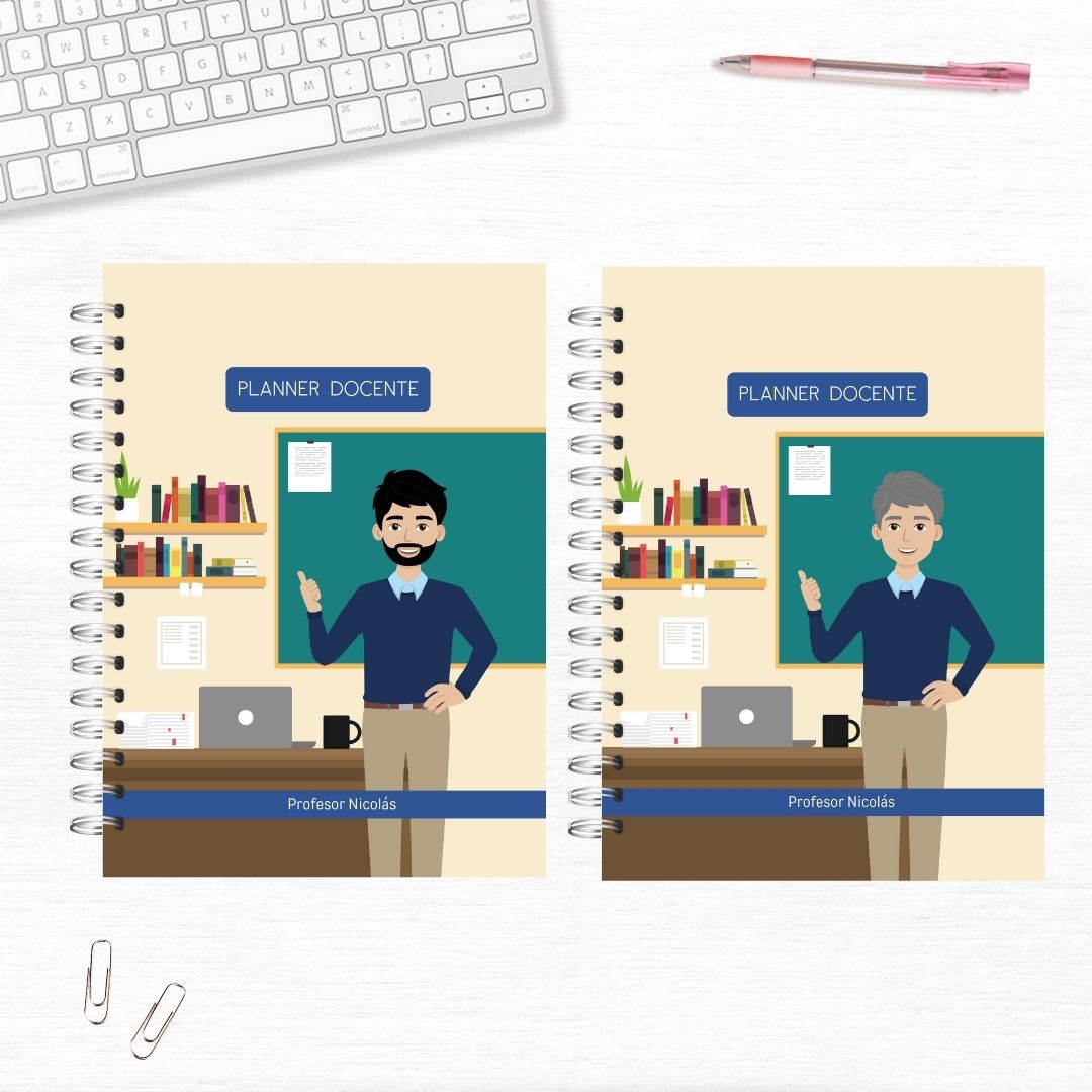 Agenda docente hombre