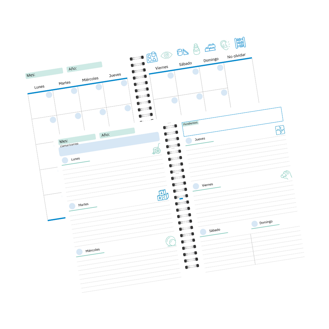 Agenda Terapeuta Ocupacional Hombre II