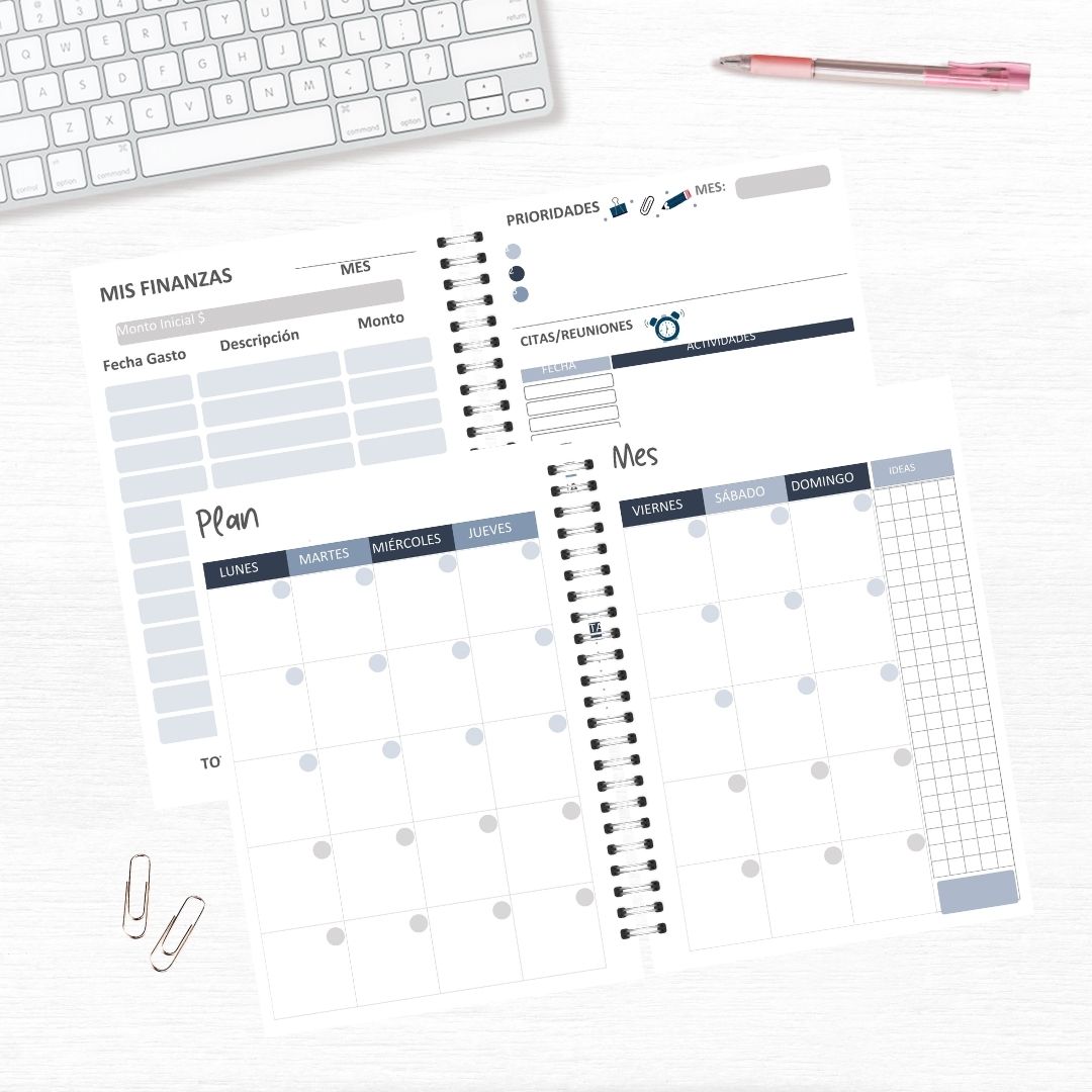 Agenda docente hombre