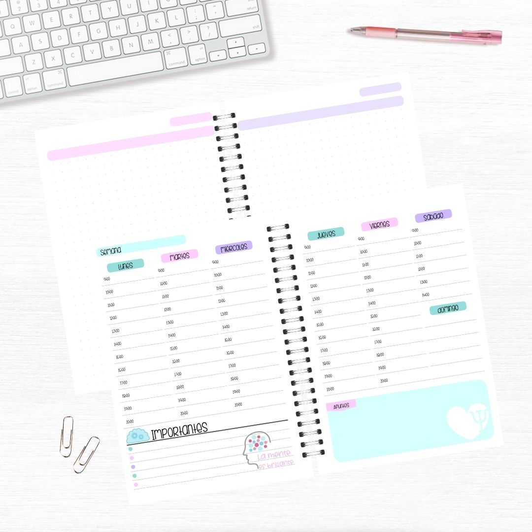 Agenda Súper Psicóloga
