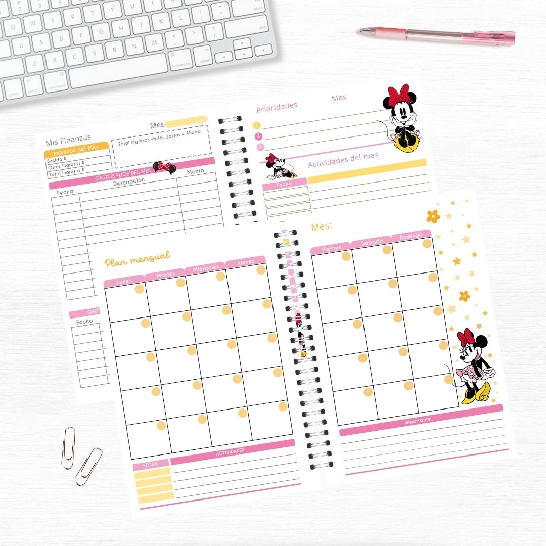 Agenda Minnie Mouse