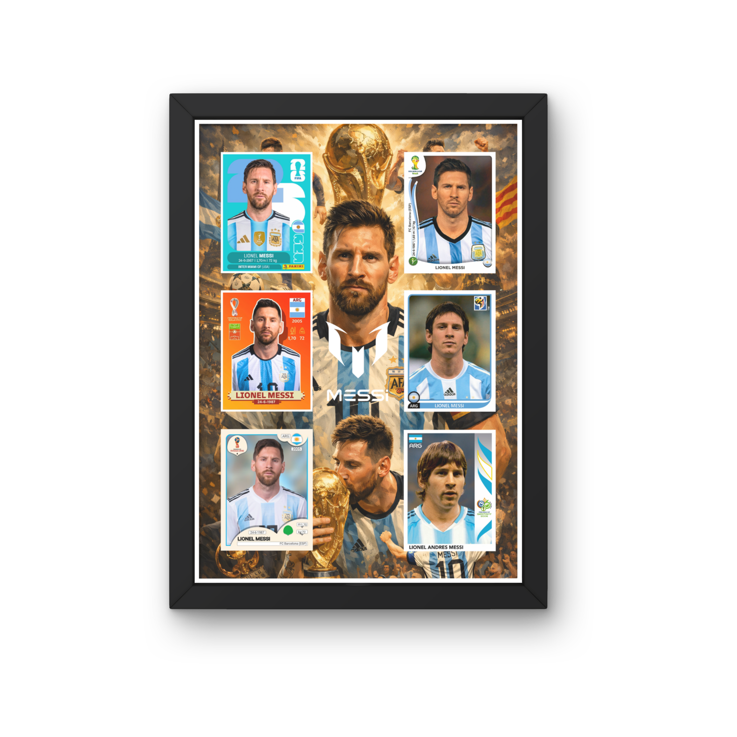 Cuadro Messi 🇦🇷🩵