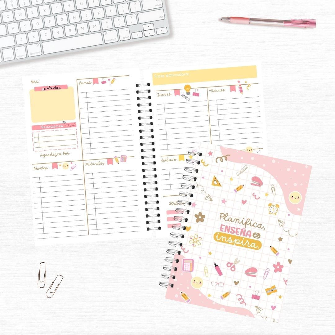 Agenda docente romantic