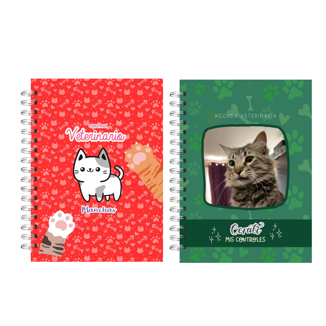 Carnet Veterinario Gatito