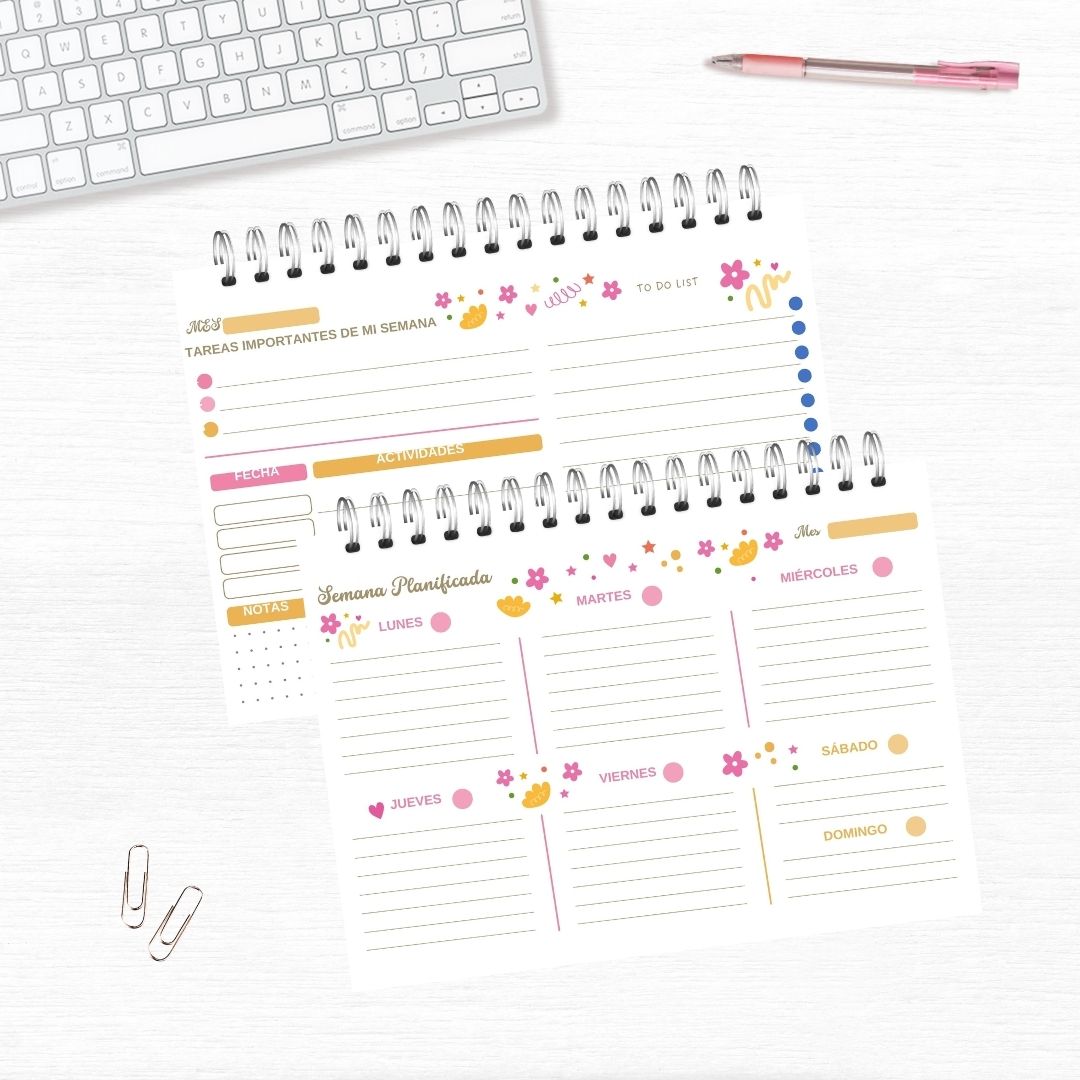 Organizador semanal Energy