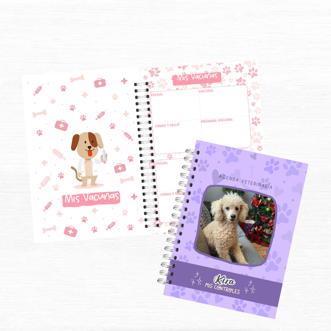 Carnet Veterinario Perrita con foto