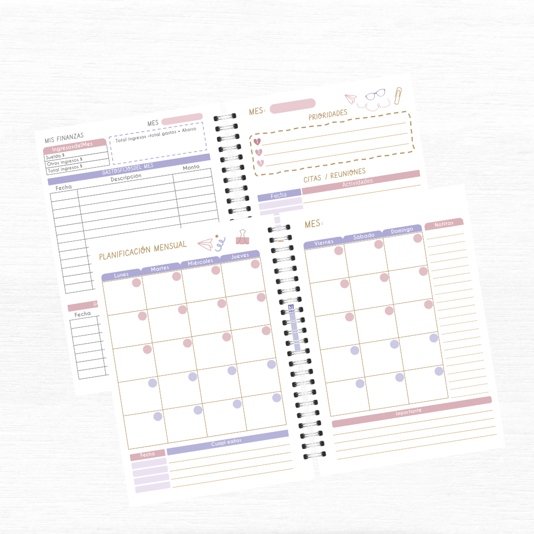 Agenda Profesora Lila