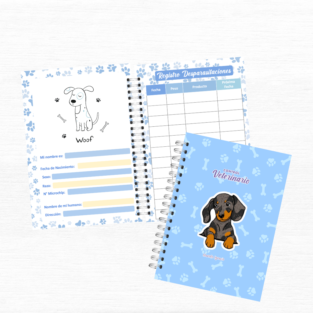 Carnet Veterinario Perrito