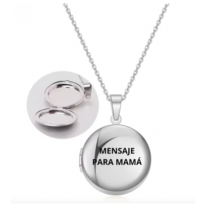 Collar Relicario con mensaje