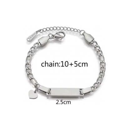 Pulsera Kids Silver Heart | PREVENTA