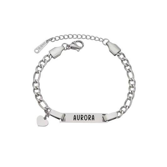Pulsera Kids Silver Heart | PREVENTA