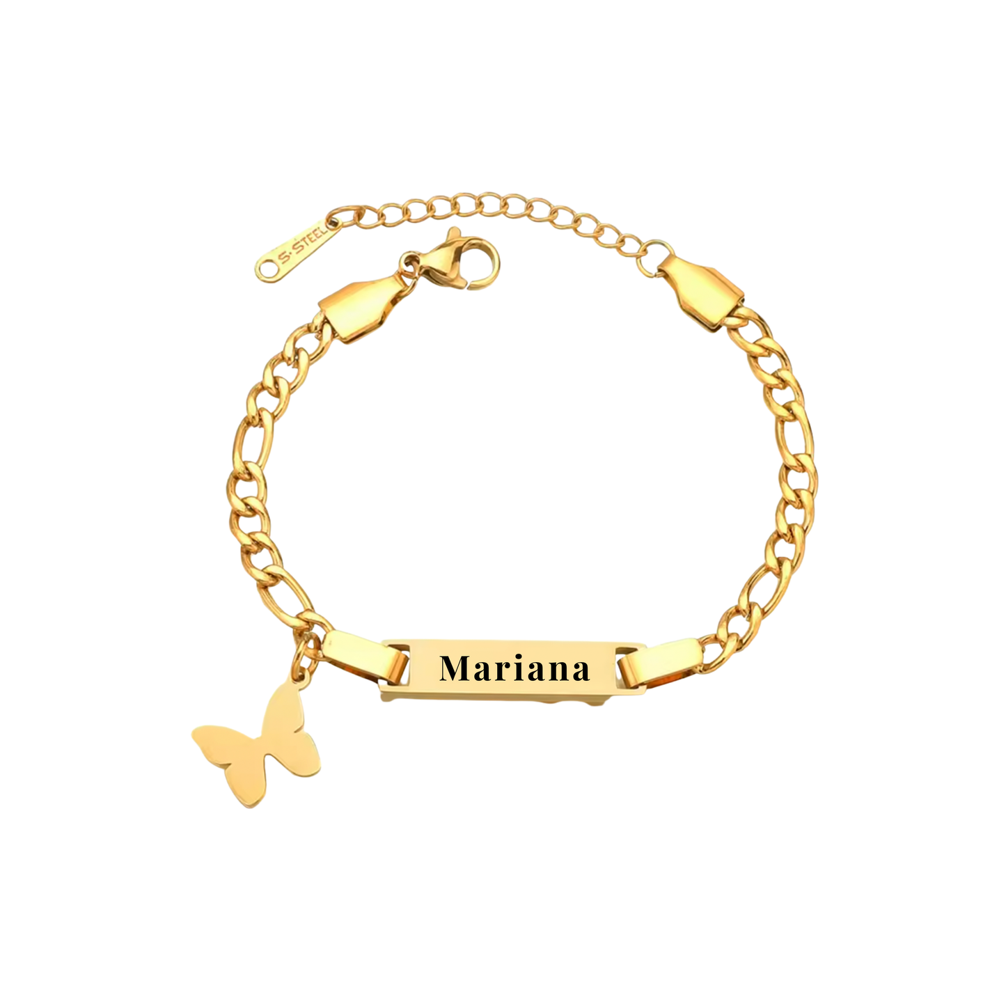 Pulsera Kids Gold Butterfly | PREVENTA