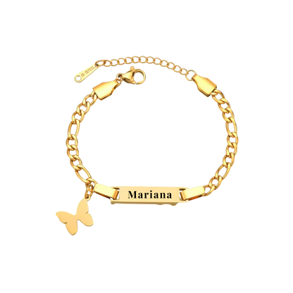 Pulsera Kids Gold Butterfly | PREVENTA