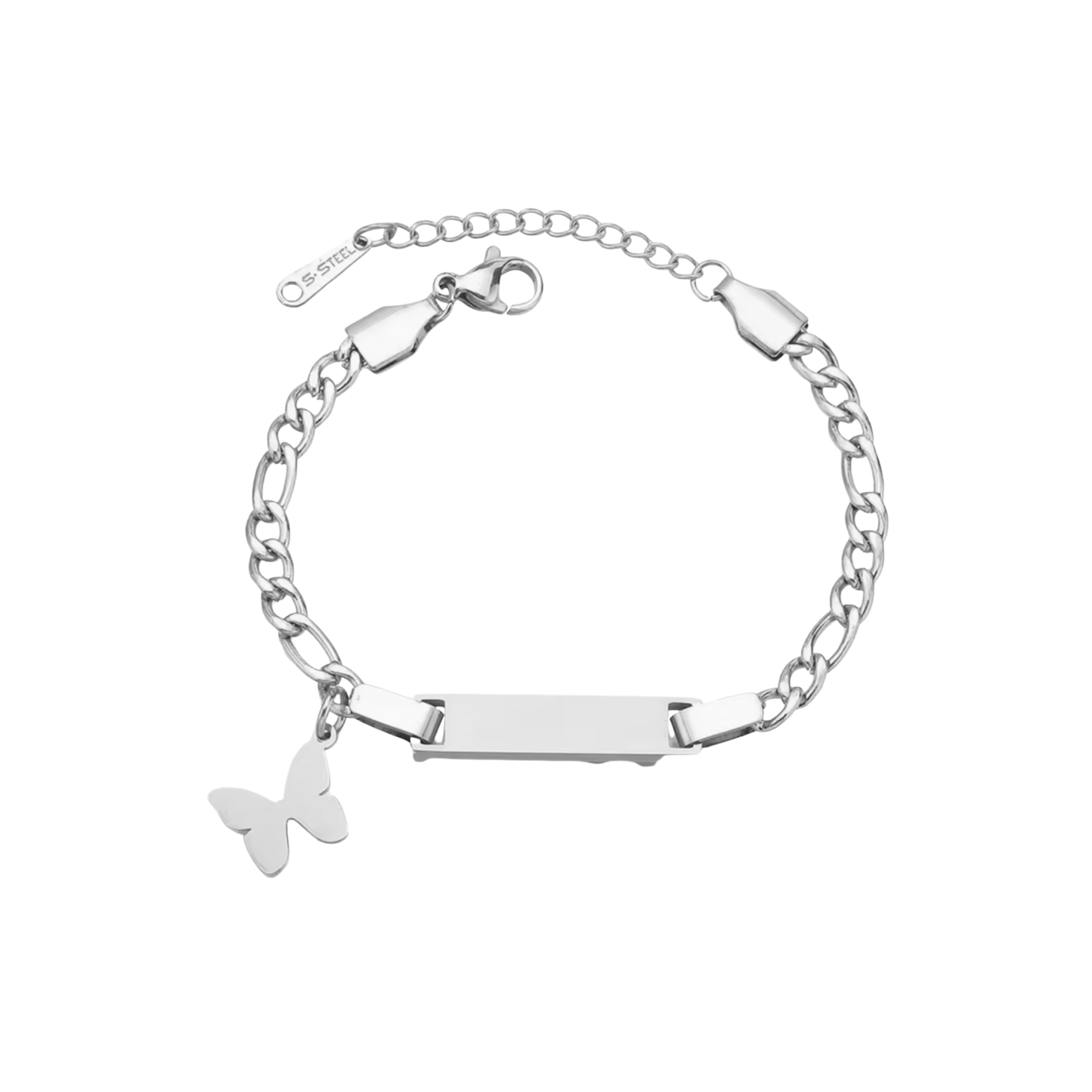 Pulsera Kids Mariposa Plateada | PREVENTA
