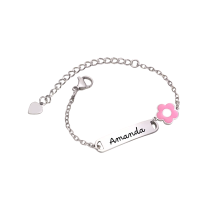 Pulsera Kids Flor Pink | PREVENTA