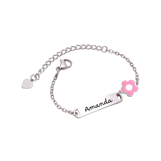 Pulsera Kids Flor Pink | PREVENTA