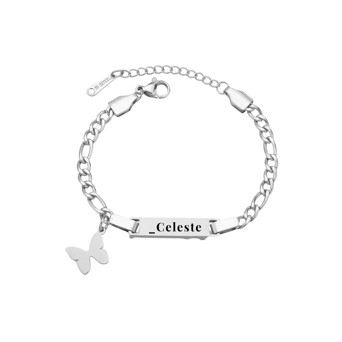 Pulsera Kids Mariposa Plateada | PREVENTA