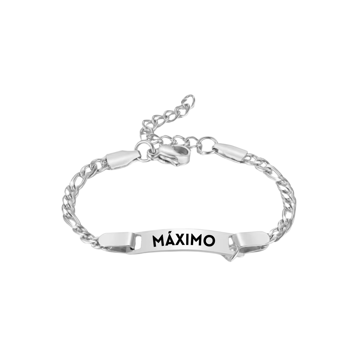 Pulsera Kids Básica Plateada | PREVENTA