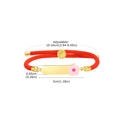 Pulsera Kids Ajustable Flor | PREVENTA