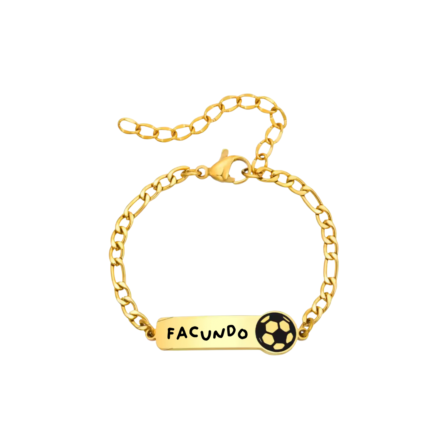 Pulsera Kids Fútbol Gold | PREVENTA