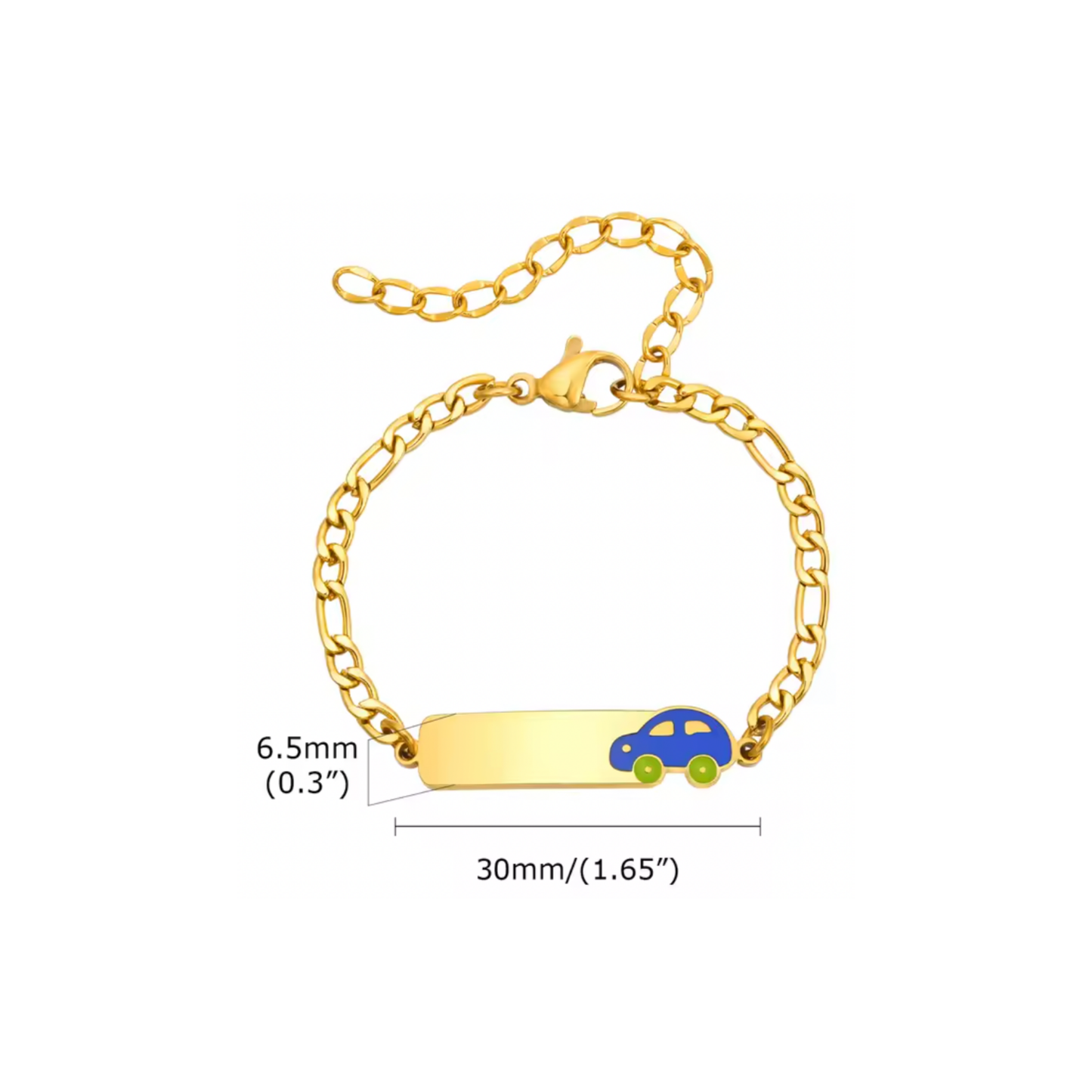Pulsera Kids Autito Gold | PREVENTA