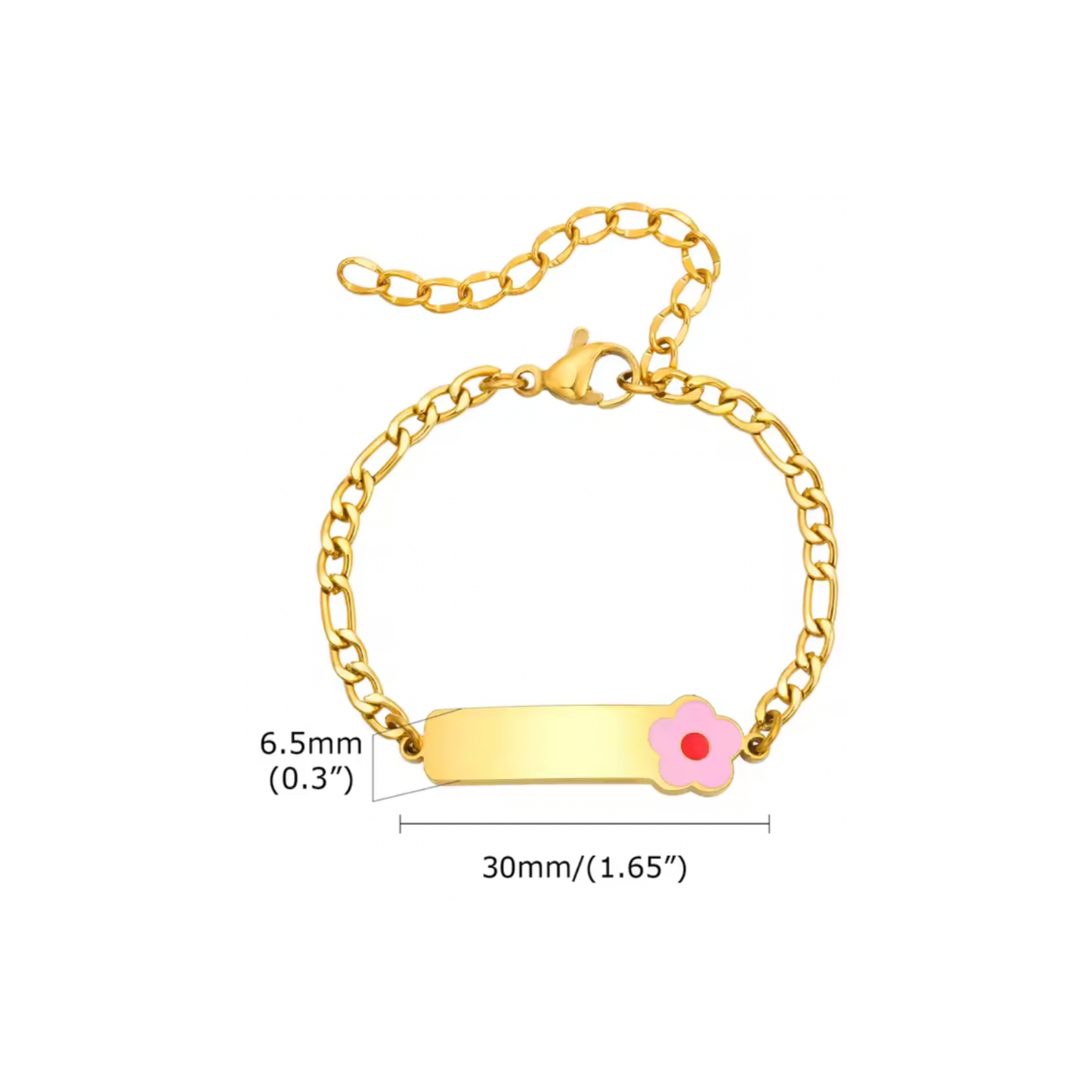 Pulsera Kids Flor Gold | PREVENTA