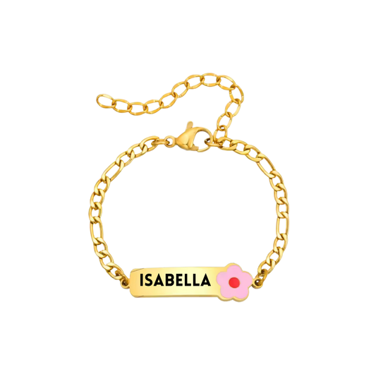 Pulsera Kids Flor Gold | PREVENTA