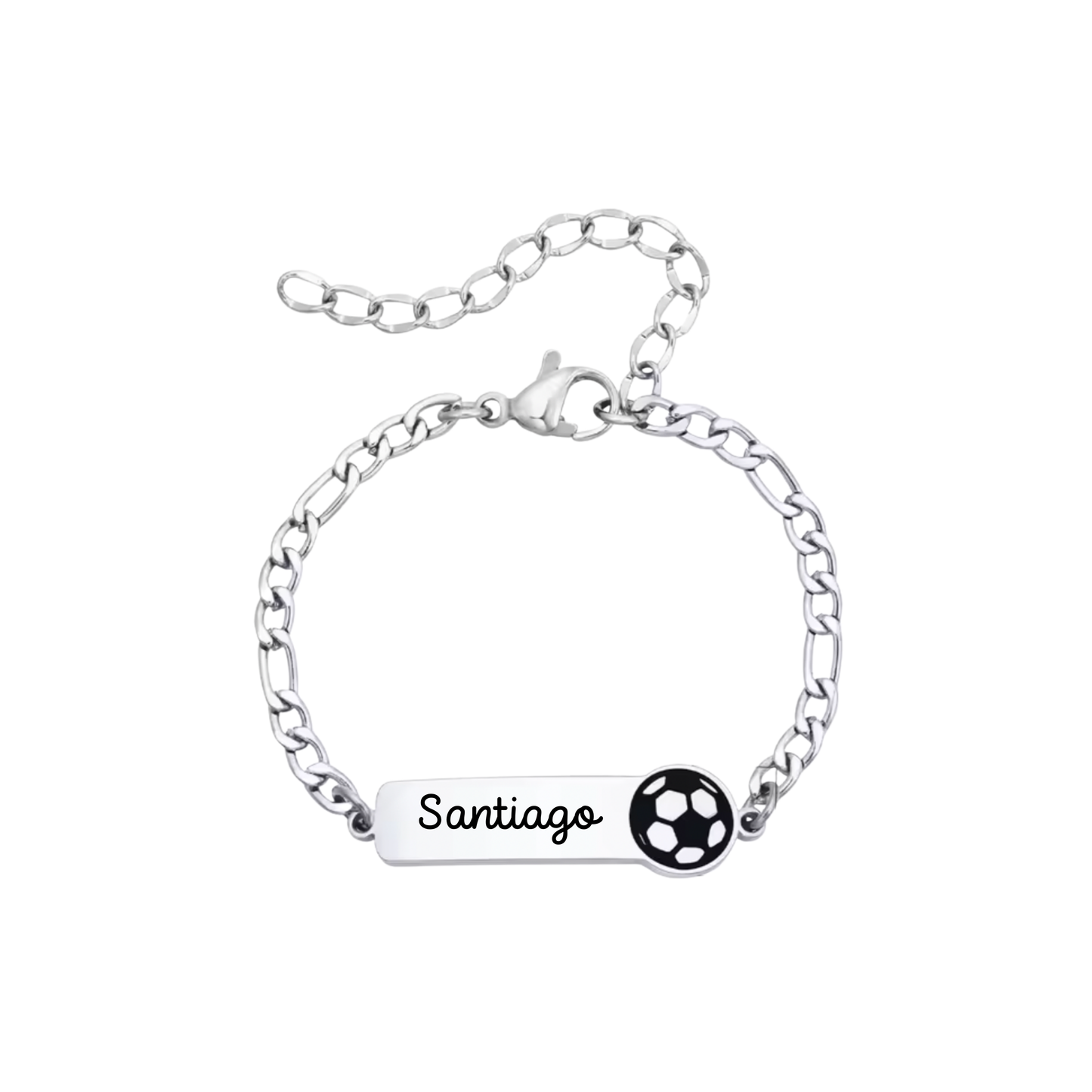 Pulsera Kids Fútbol Silver | PREVENTA