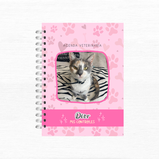 Carnet Veterinario Gatita con foto