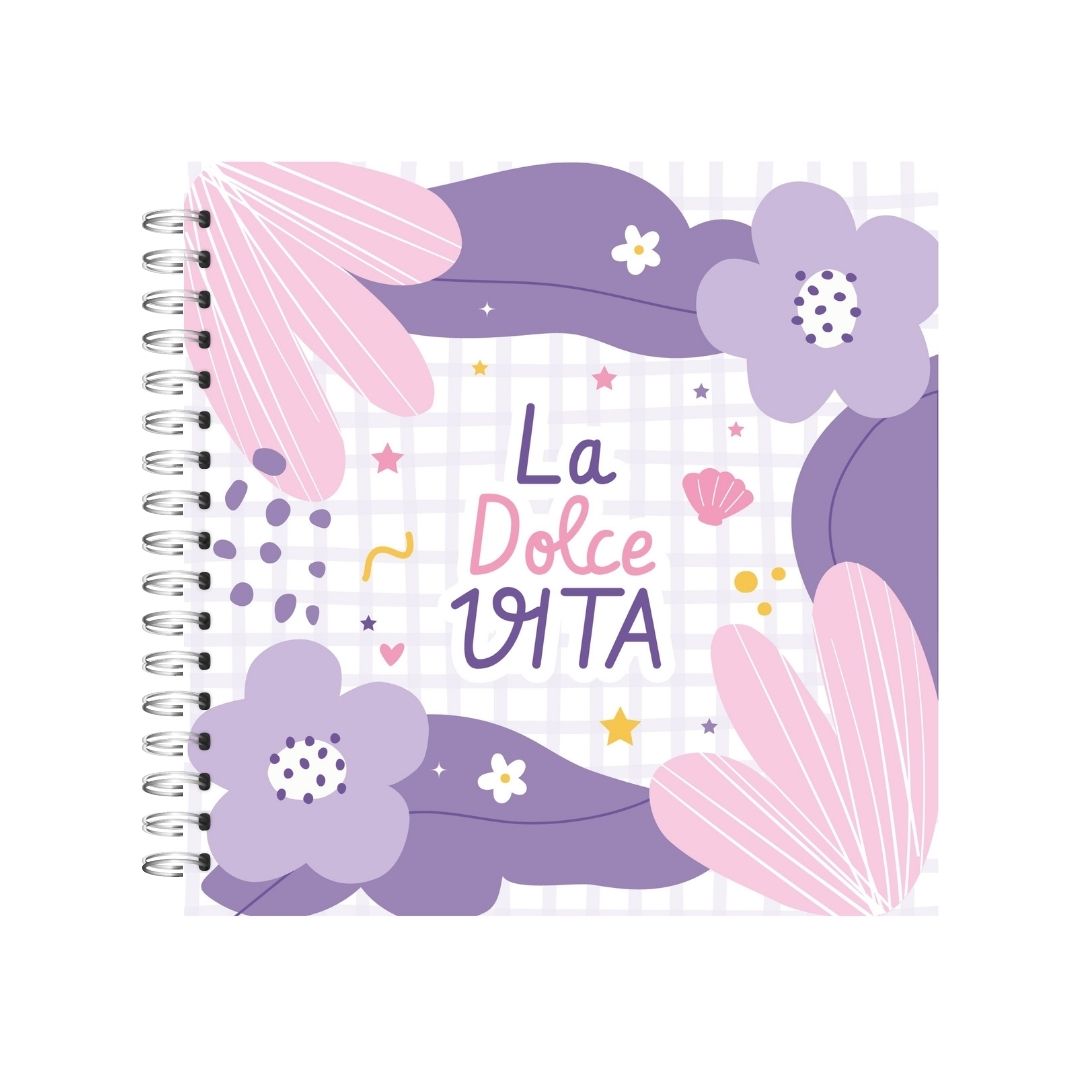 Agenda La dolce vita 19x19 cm