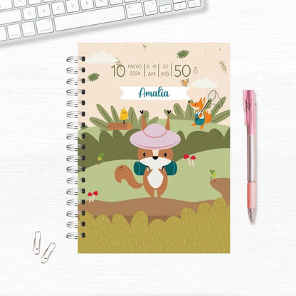 Mi cuaderno pediátrico niña