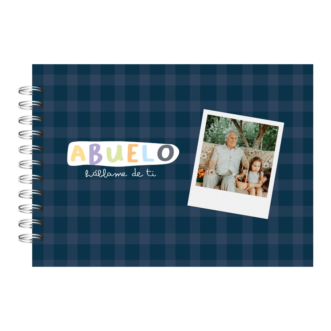Abuelito cuéntame tu historia personalizado