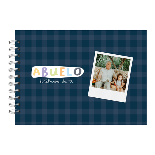 Abuelito cuéntame tu historia personalizado