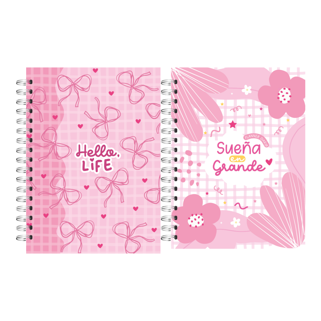 Organizador diario Pink