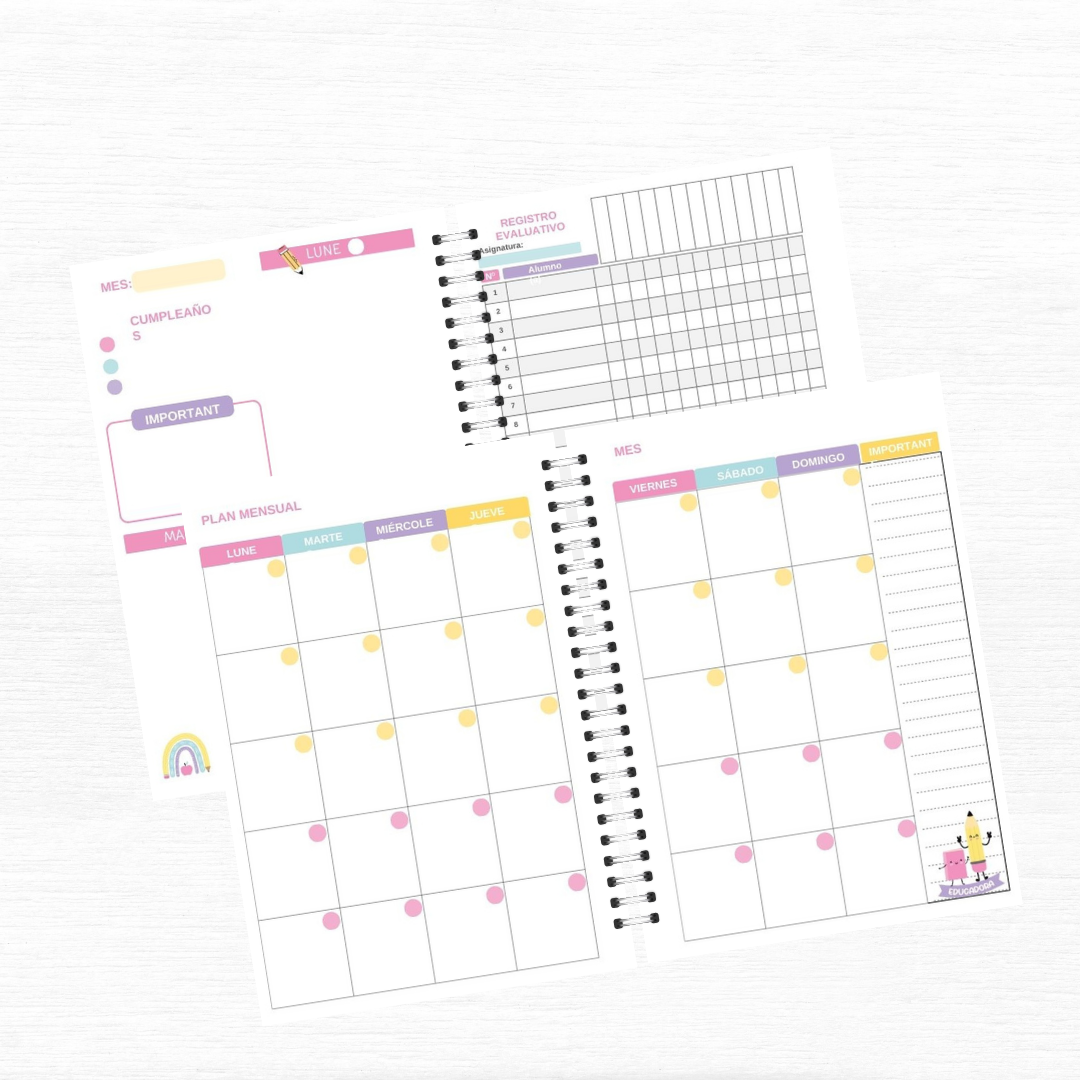 Agenda Técnico en Párvulo II