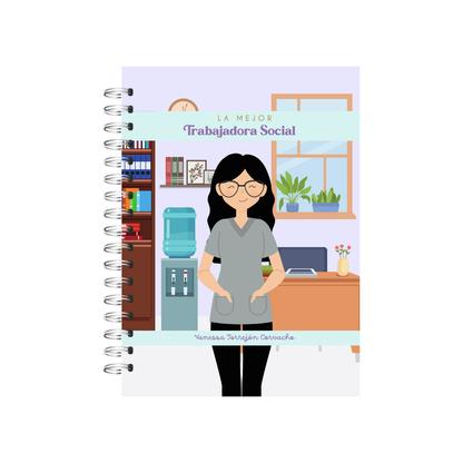Agenda Trabajadora Social (con traje clínico) II