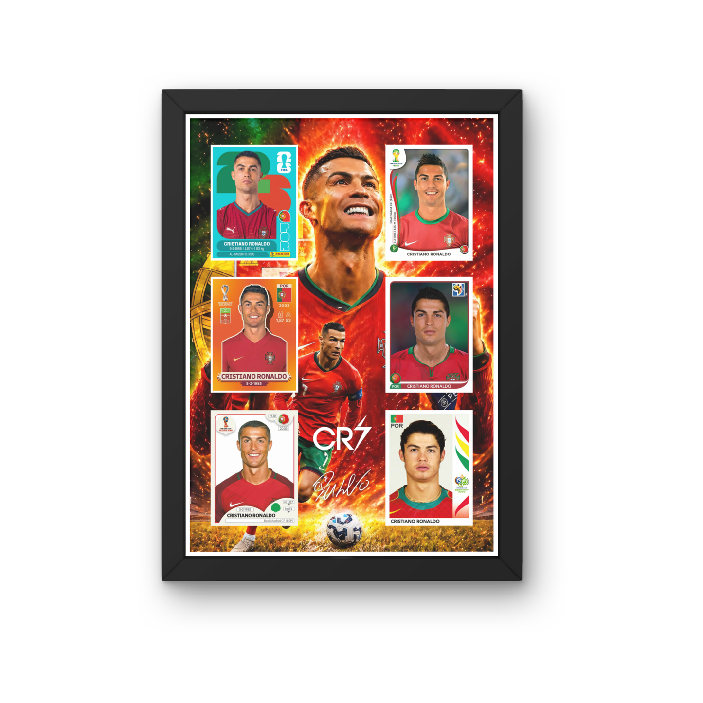 Cuadro CR7 🐐❤️⚽️