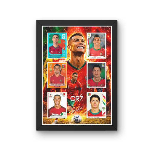 Cuadro CR7 🐐❤️⚽️