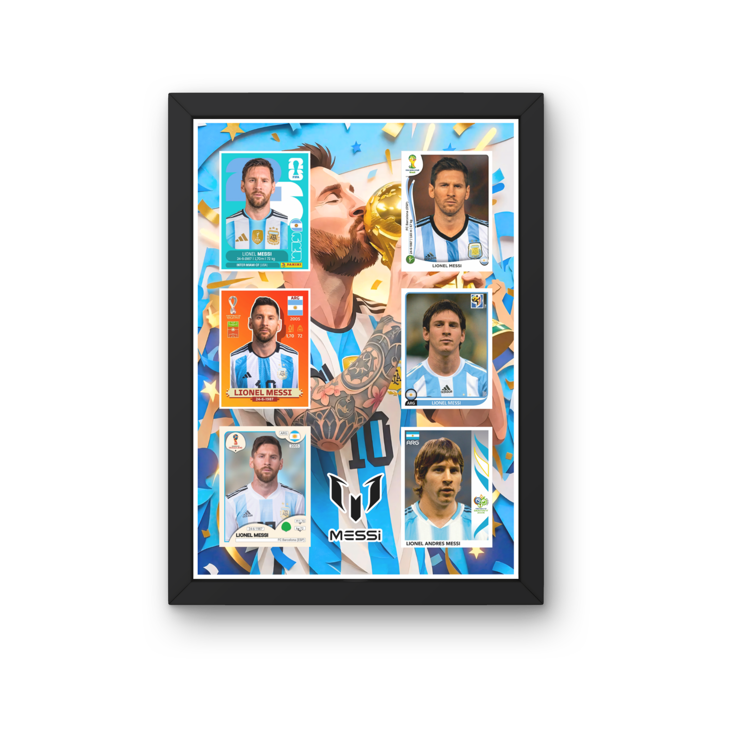 Cuadro Messi 🇦🇷🩵
