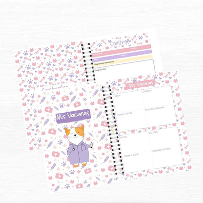 Carnet Veterinario Gatita con foto