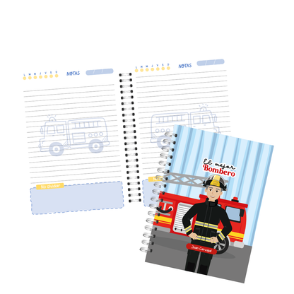 Libreta Bombero