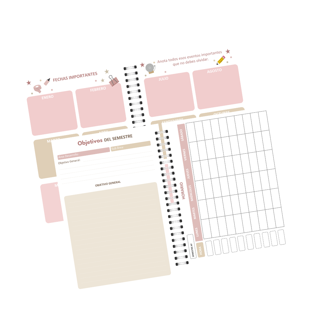 Agenda Psicopedagoga Educacional Kids