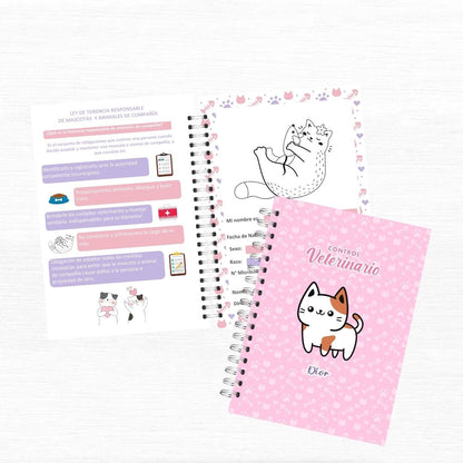 Carnet Veterinario Gatita