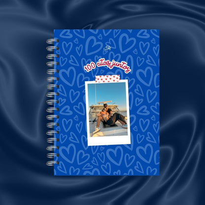 Libro 100 citas Personalizado Blue