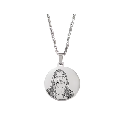 Collar medalla (20 mm)