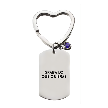Llavero de corazón