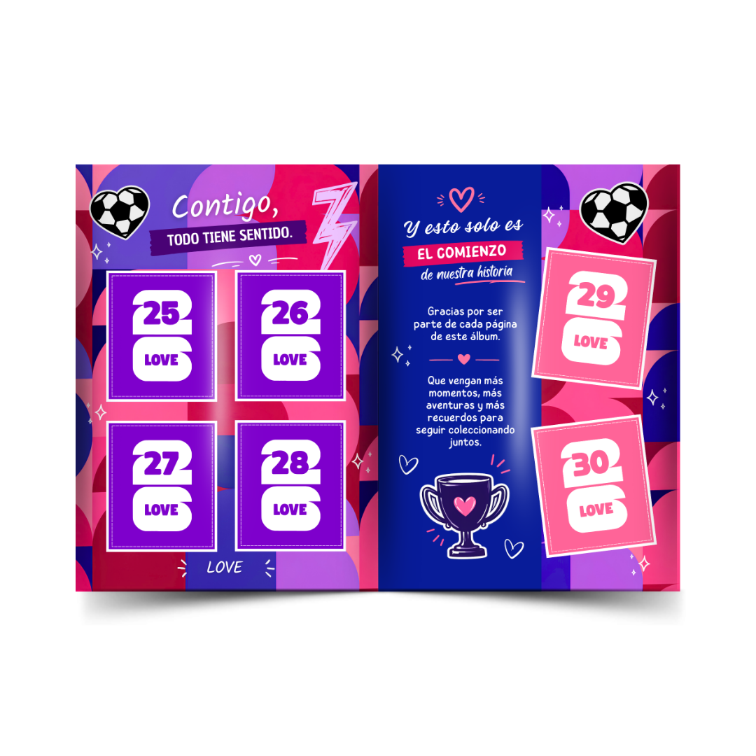 Álbum FIFA NOVIOS 2026